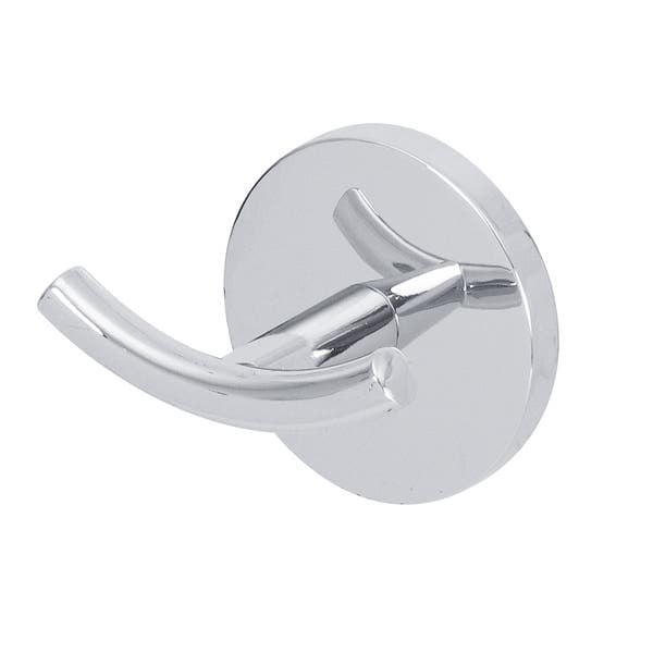 Cabide para Banheiro Duplo de Metal Cromato Suite Sensea