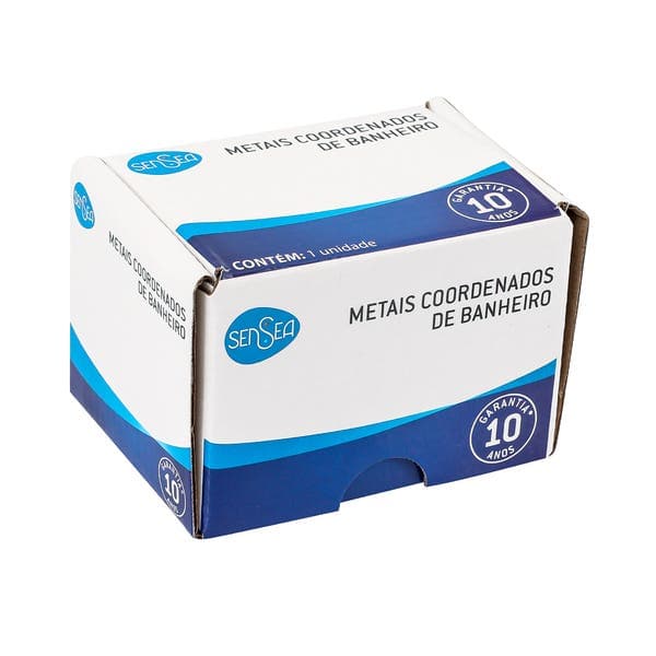 Cabideiro para Banheiro Cromado Paty Sensea