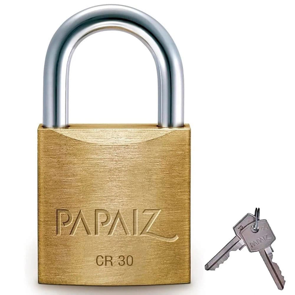 Cadeado Latão Cr30 - Papaiz