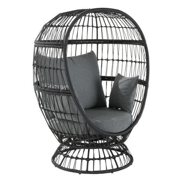 Cadeira de Jardim 113x147 cm Cinza Juno Naterial