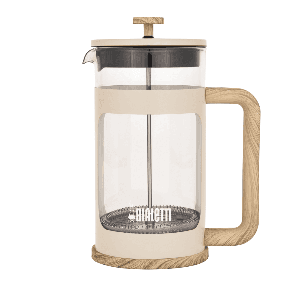 Cafeteira French Press Woody Bialetti Bege 1000 ml
