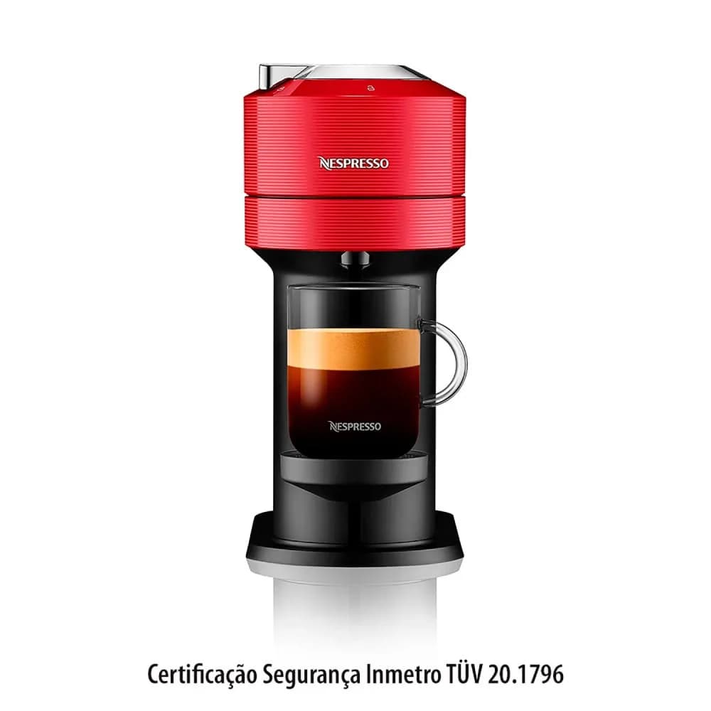Cafeteira Nespresso Vertuo Next Cereja — Cafeteira Nespresso Vertuo Next Cereja · Ref. 7394