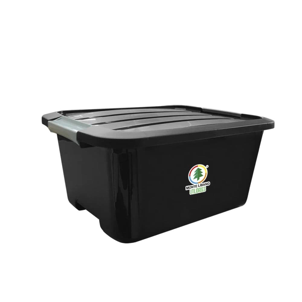 Caixa Organizadora 15l Preto - Monte Líbano