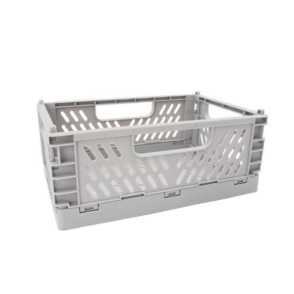 Caixa Organizadora Plástico Cinza 14,8x9,3 cm Oikos