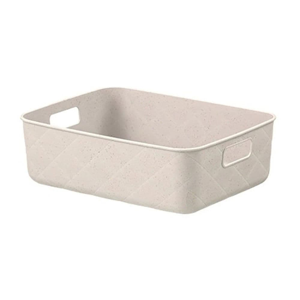 Caixa Organizadora Puffer 4,5L Light Gray - Coza
