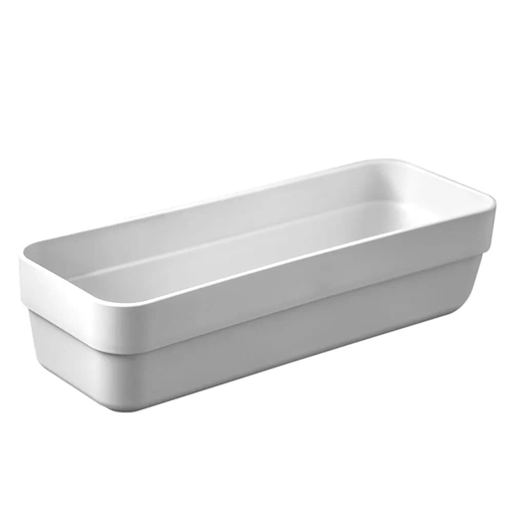 Caixa Organizadora Retangular Logic 5,6x23cm Bege - Ou