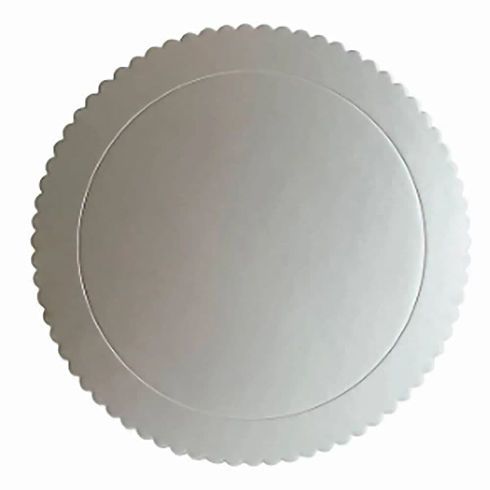 Cake Board Prata 21cm - Silver Festas