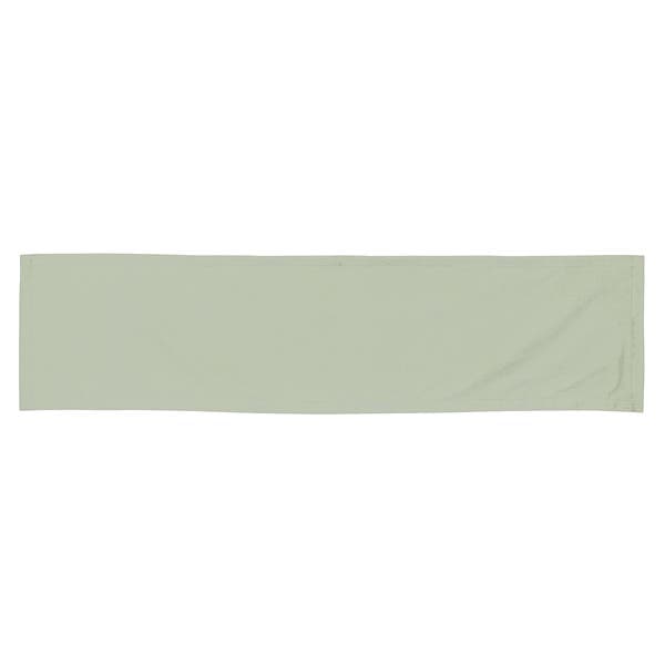 Caminho de Mesa Liso Algodão Verde Retangular 0,4x1,6m Speciatta