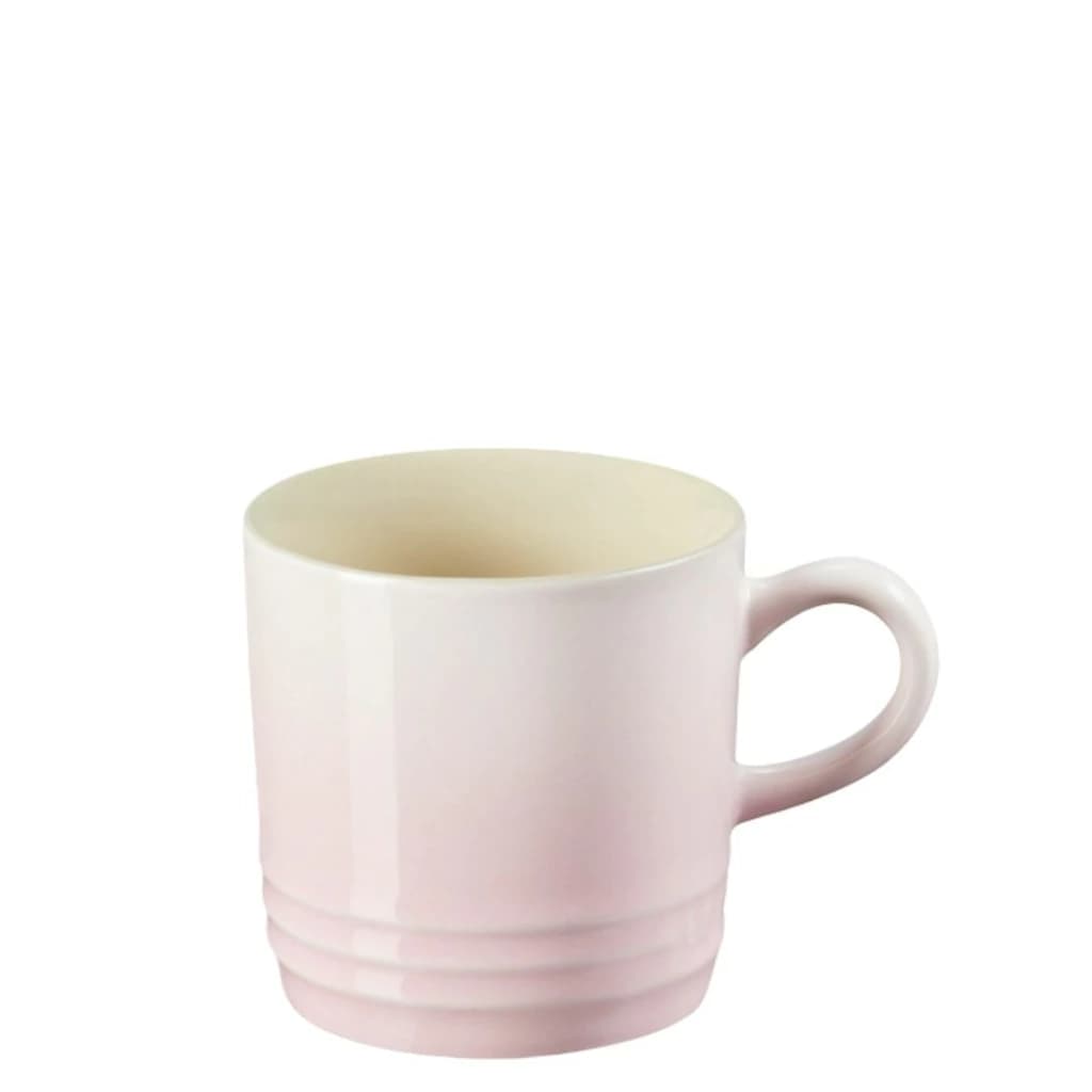 Caneca de Cerâmica Cappuccino Le Creuset Shell Pink 200ml