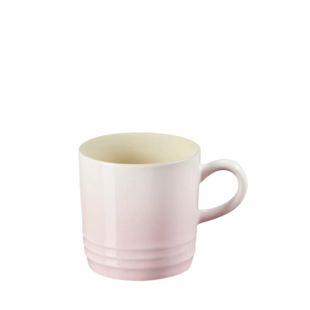 Caneca de Cerâmica Expresso Le Creuset Shell Pink Rosa 100ml