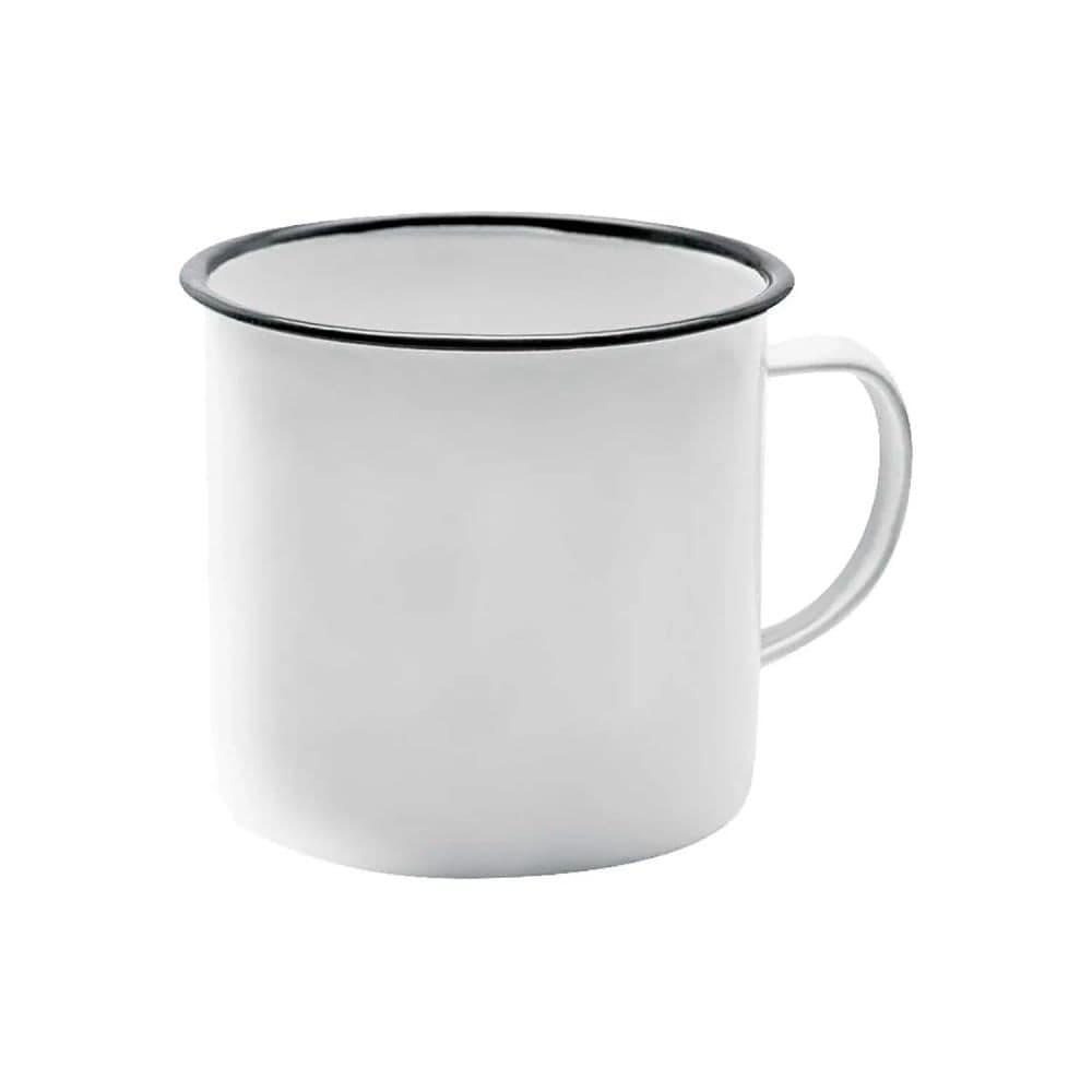 Caneca Esmaltada 6cm Branco - Tuut