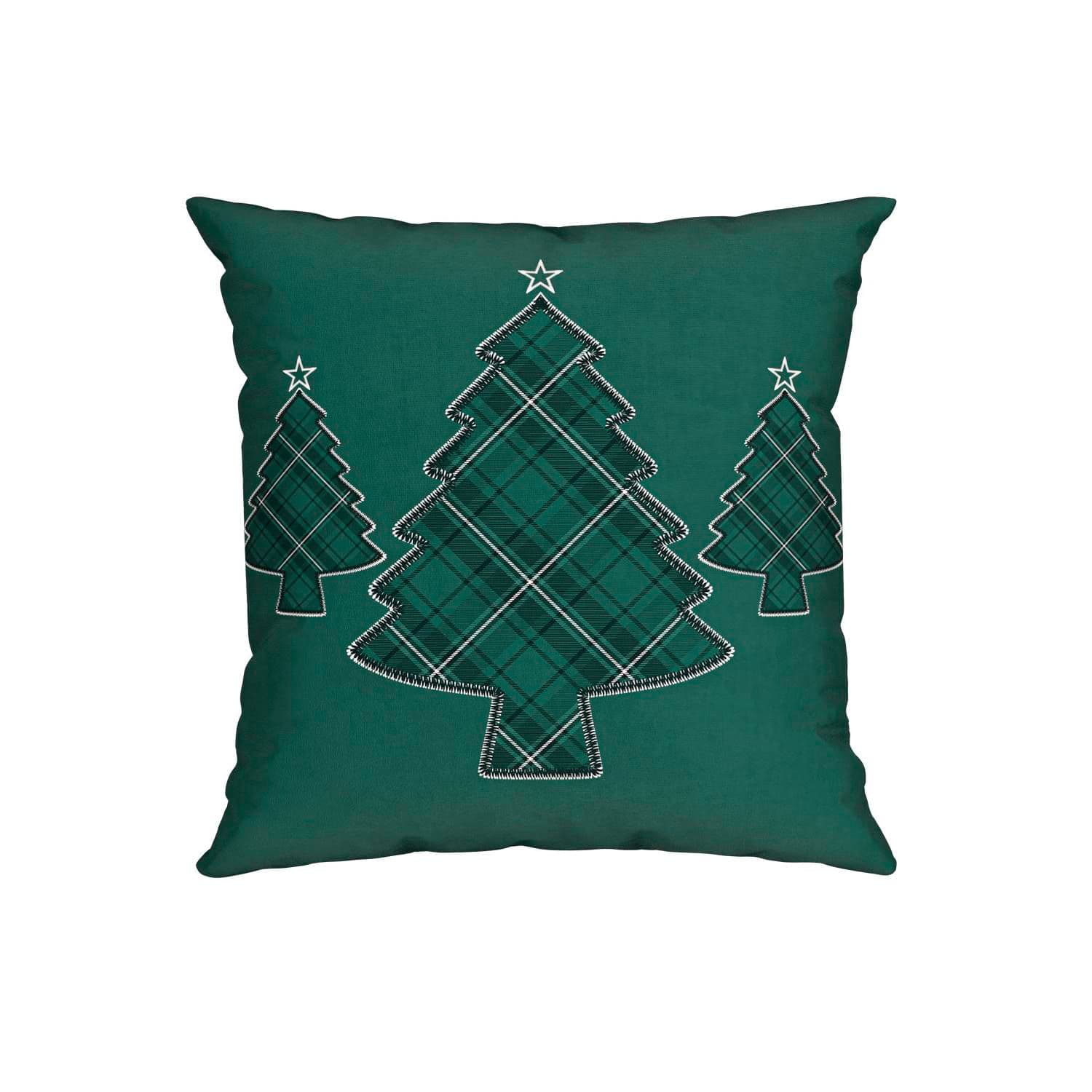 Capa de Almofada Natal 43x43cm Árvore - Belchior Decor