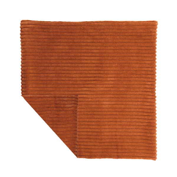 Capa de Almofada Quadrado Lena Tecido Marrom 45x45 cm