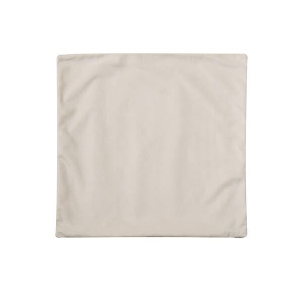 Capa de Almofada Quadrado Tony Poliéster Bege 45x45cm
