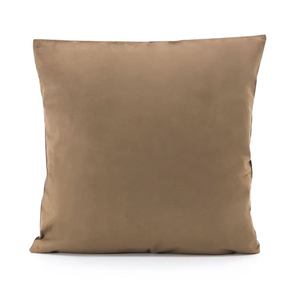 Capa para Almofada Camurça 45x45 Marrom - Branyl