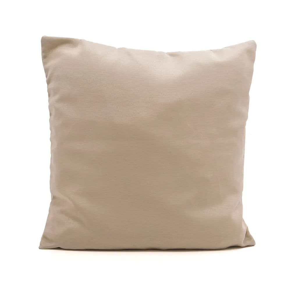 Capa para Almofada Gorgurão 45x45cm Bege - Shelter