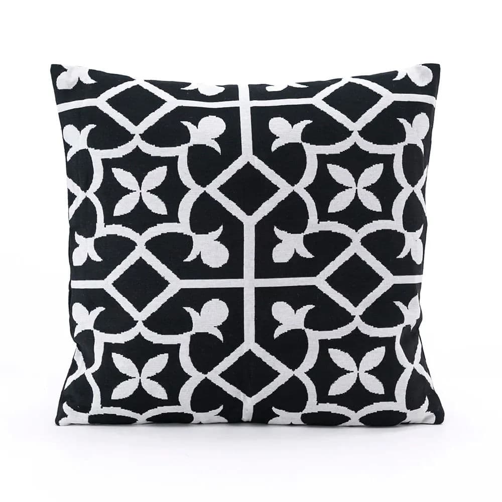 Capa para Almofada Madri 45x45cm Preta - Branyl