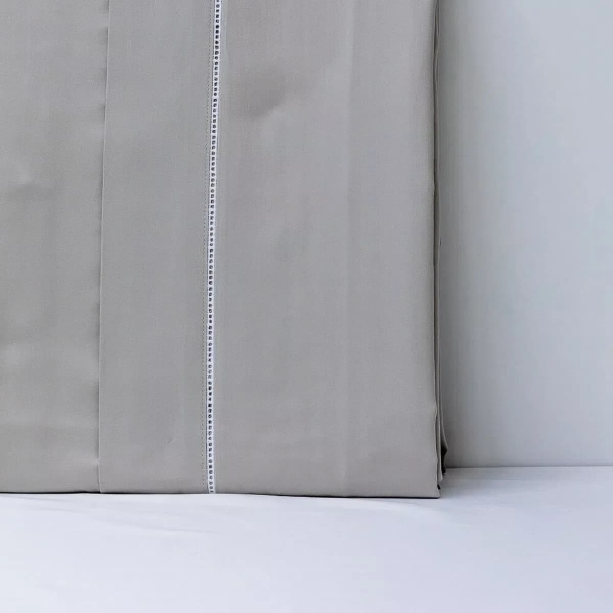 Capa Para Duvet King Ajour 400 Fios Artelassê Kaki