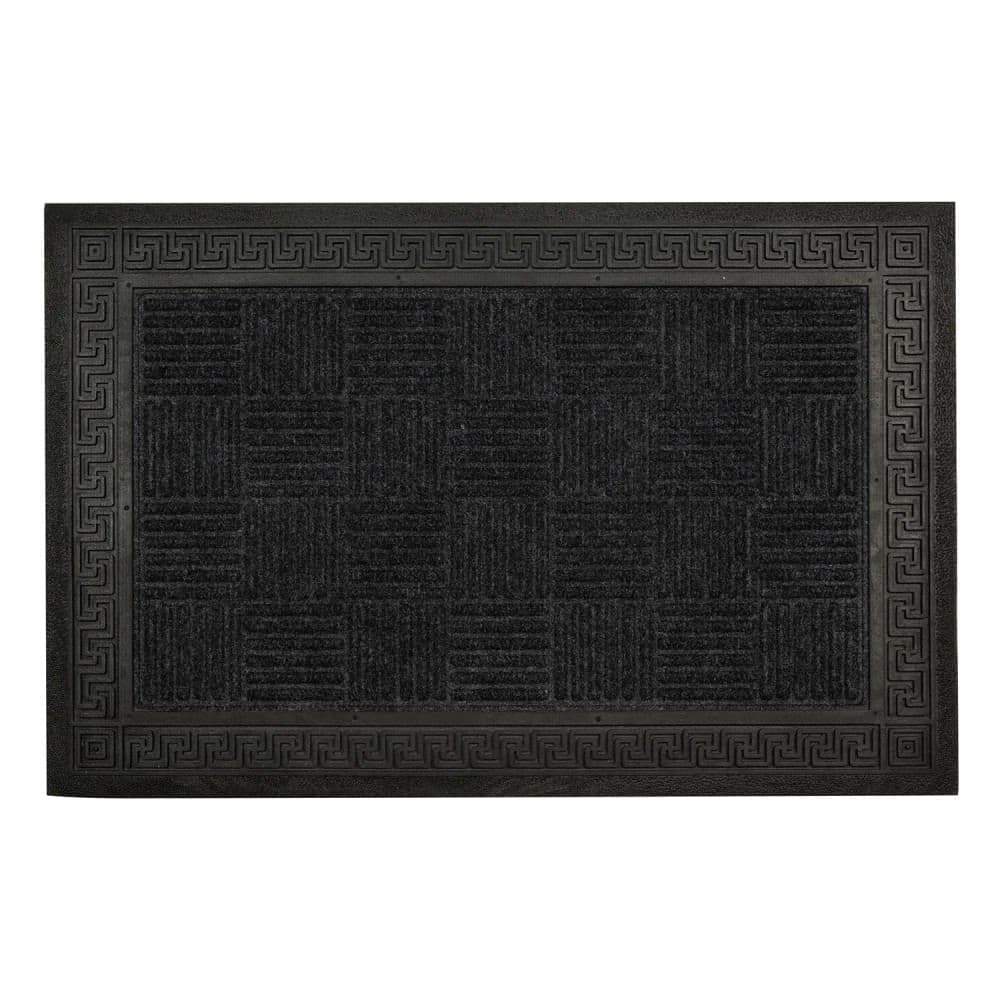 Capacho de Borracha 40x60cm Felix 22 Preto - Edantex