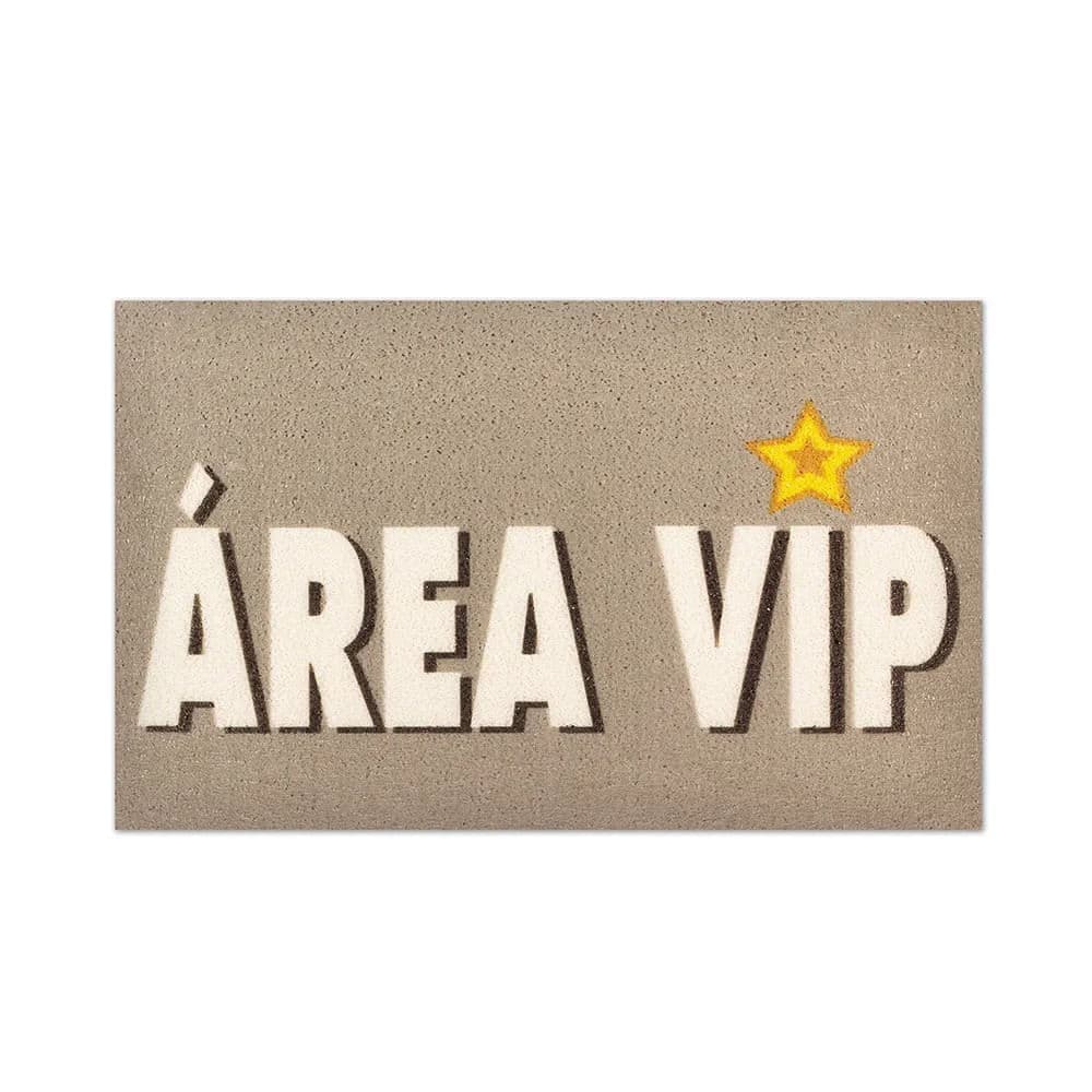 Capacho Retangular Área Vip 40x60cm - Euro Mats