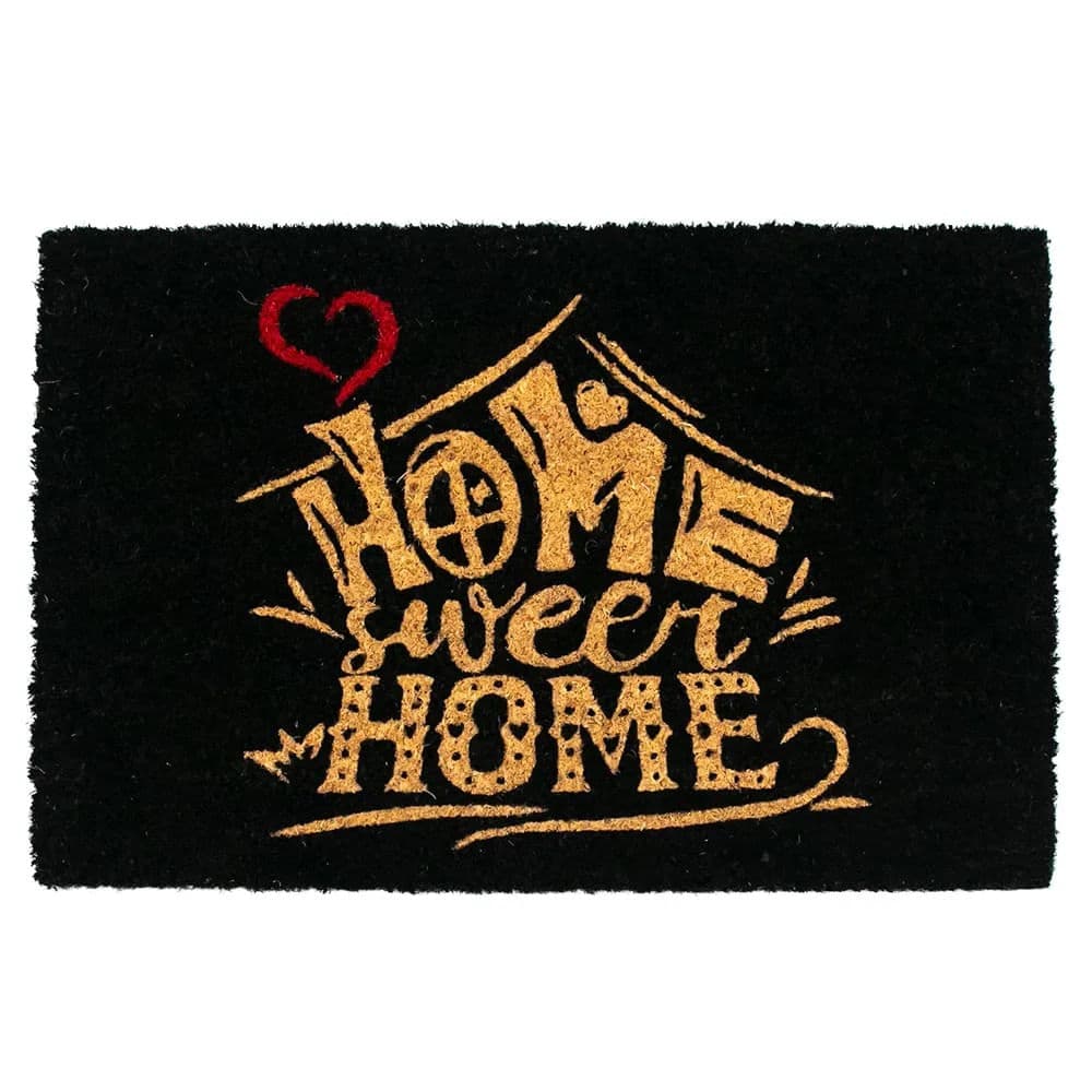 Capacho Retangular Home Sweet 40x60cm - Sottile