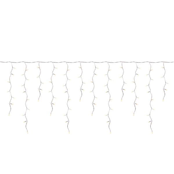 Cascata de Luz Natal Pisca Pisca Luz Amarela 3,4m 220V Cromus