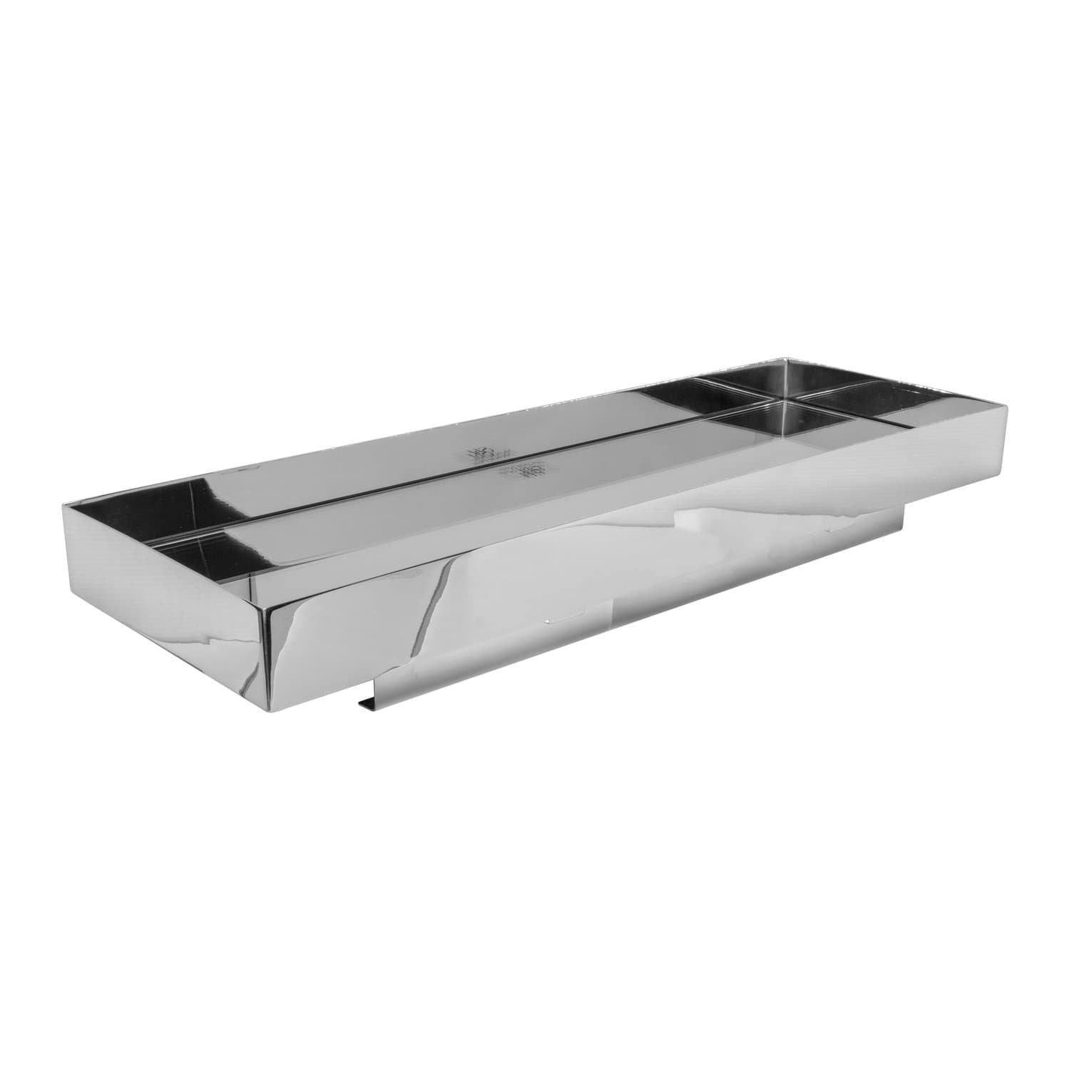 Centro de Mesa Retangular em Prata Shefield Plate