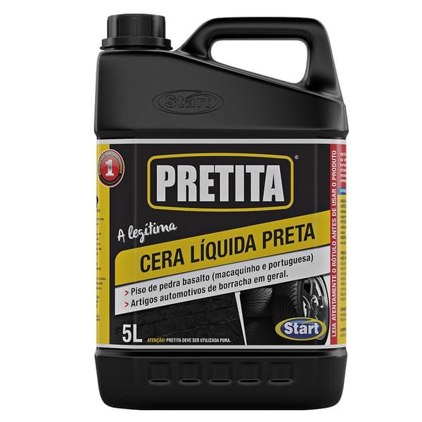 Cera Liquida Pretita 5L Start Química