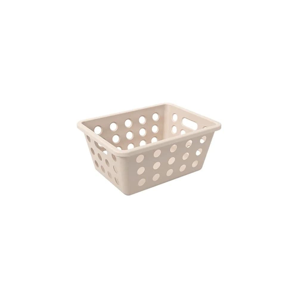 Cesta Organizadora Flora 18,6cm Areia Coast - Coza