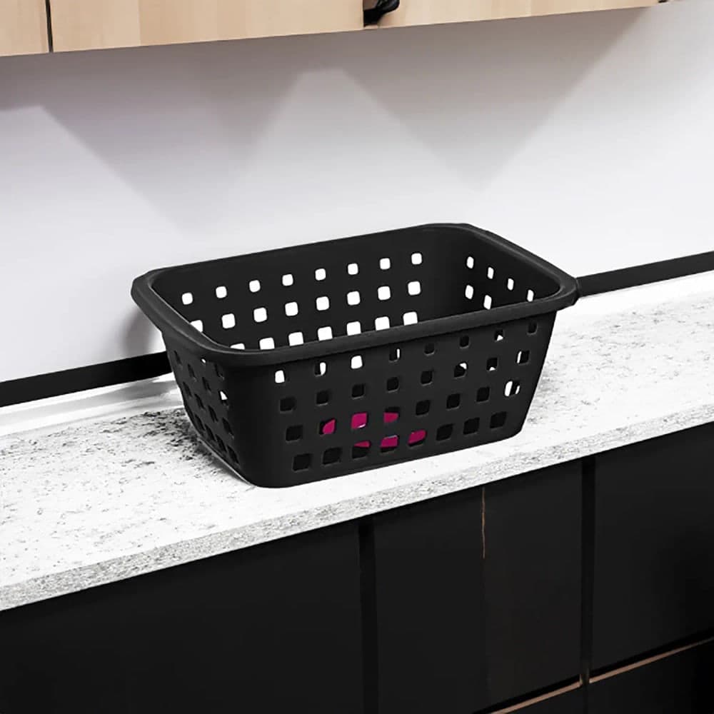Cesta Organizadora Retangular 3l Preta - Ordene
