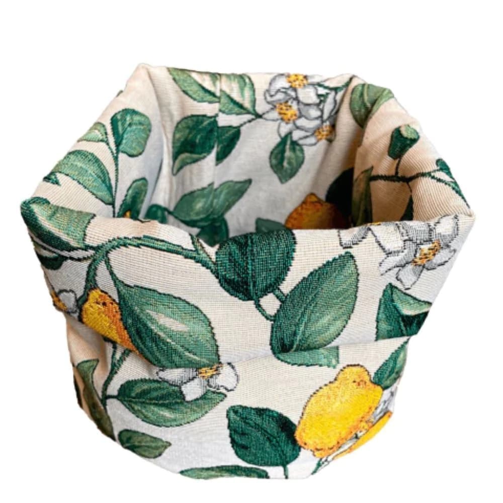 Cesta para Pão de Gobelin Auguri Casa Limoncello 23cm