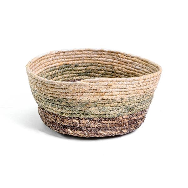 Cesto Fibra Multicolorido Puebla 10,5x20 cm Alluria