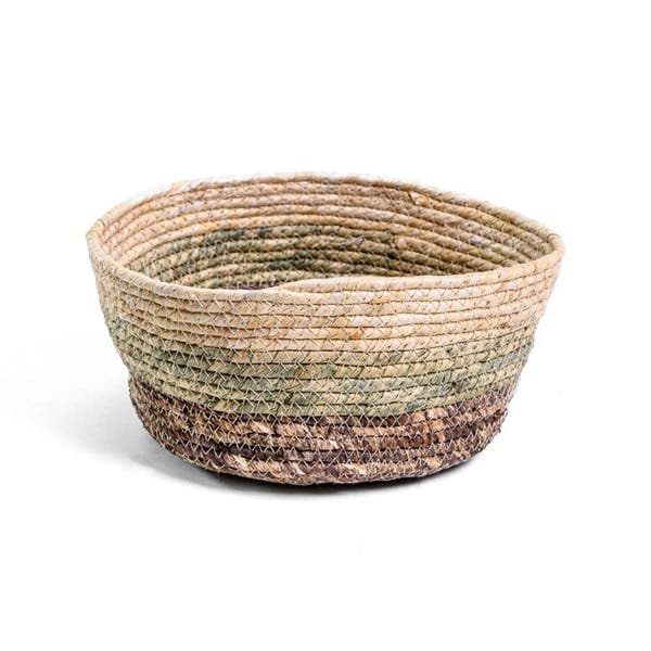 Cesto Fibra Multicolorido Puebla 6,3L 12x23x23cm Alluria