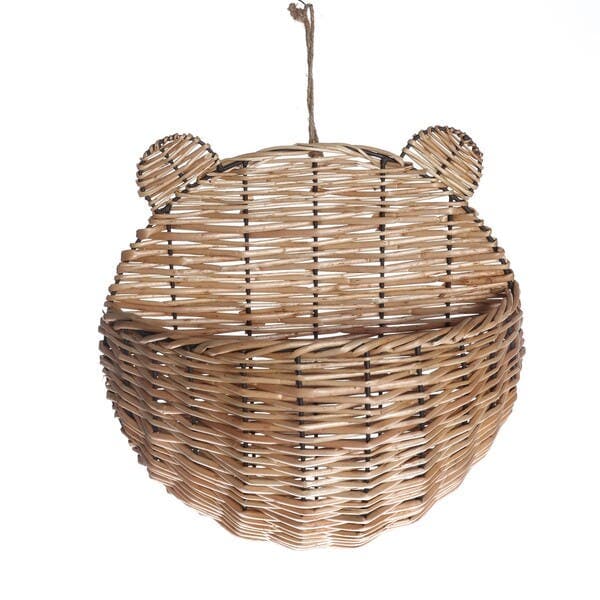 Cesto Organizador Aço Fibra Natural Natural 32x11 cm Oikos