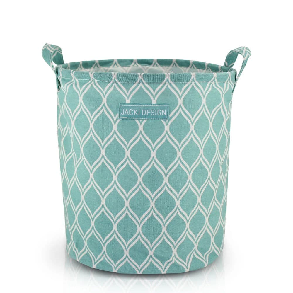Cesto Organizador Loft 33x30cm Turquesa - Jacki Design