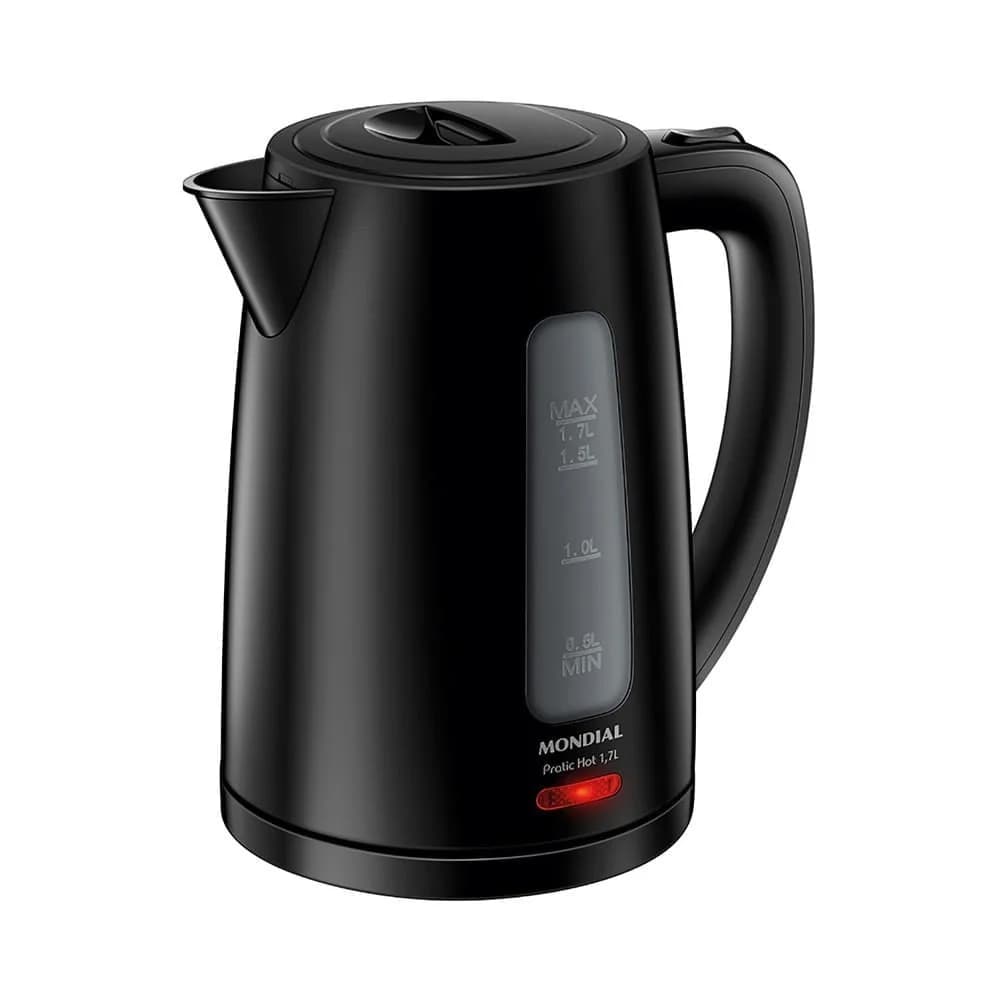 Chaleira Elétrica 1,7L Pratic Hot CE-17 - Mondial — Chaleira Elétrica 1,7l Pratic Hot Ce-17 - Mondial · Ref. 37915