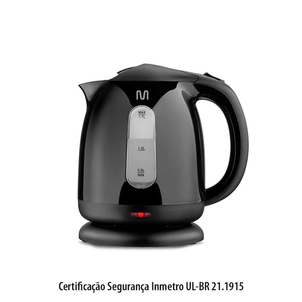 Chaleira Elétrica 1,7l Preta - Multi