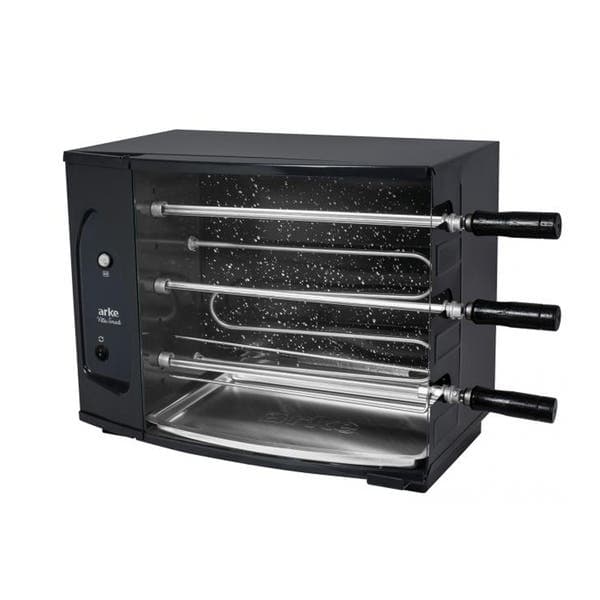 Churrasqueira Elétrica Rotativa Portátil Vitta Smart 110V Arke