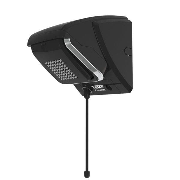 Chuveiro Elétrico Eletrônico 220V 7800W Preto Compacta Fame