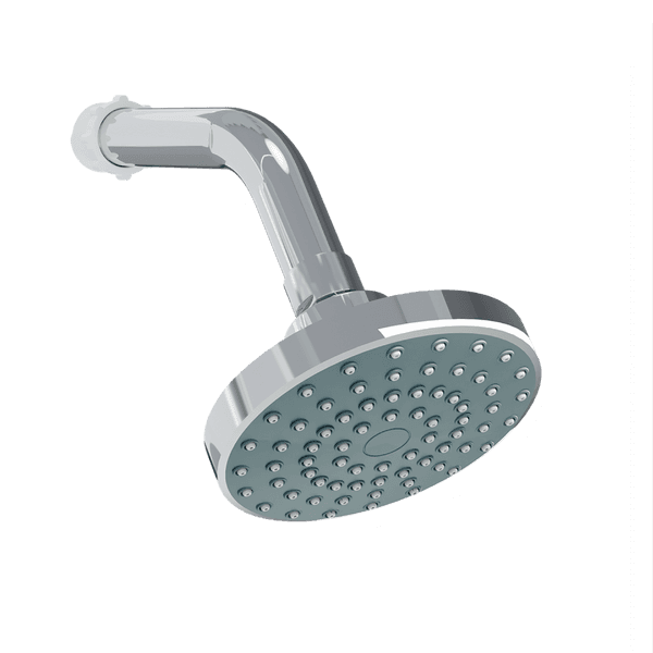 Chuveiro Redondo de Parede Articulado Cromado 290335 Blukit