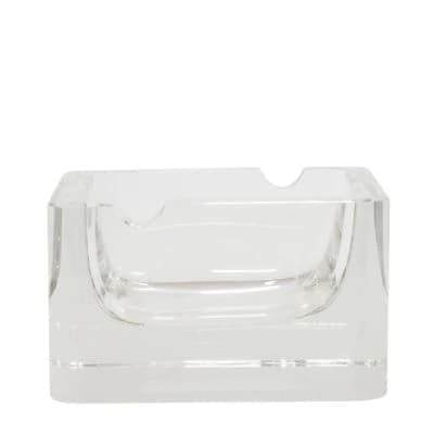 Cinzeiro de Murano Clear 9x5cm