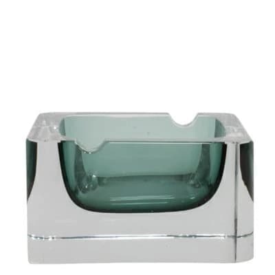 Cinzeiro de Murano Verde 9x5cm