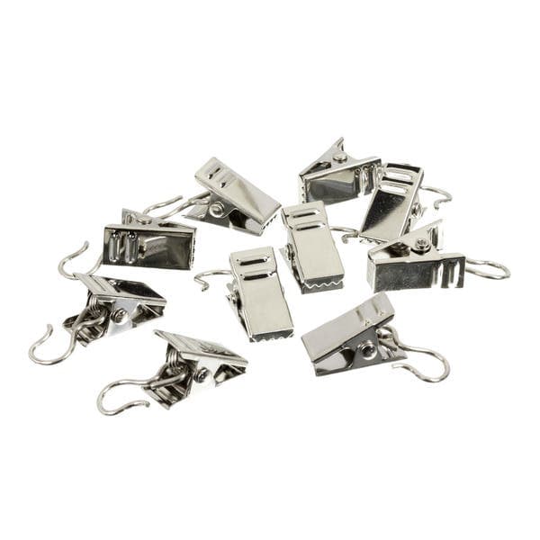 Clips Jacaré para Cabo de Aço Cromado
