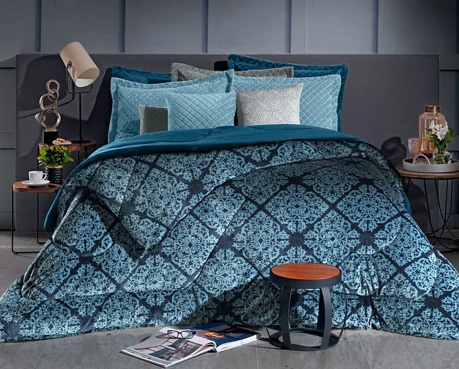 Coberdrom Plush Casal - Hedrons