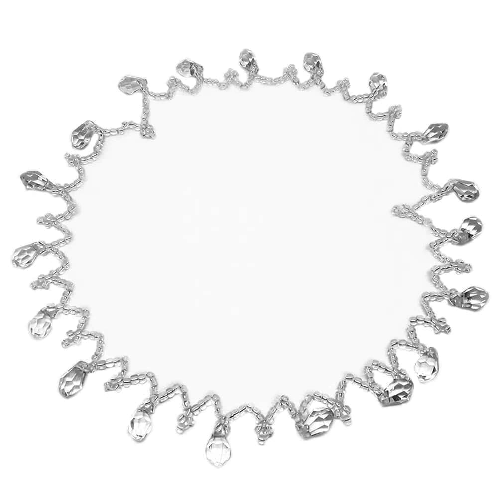 Cobre Salada de Tule Pingentes 32CM