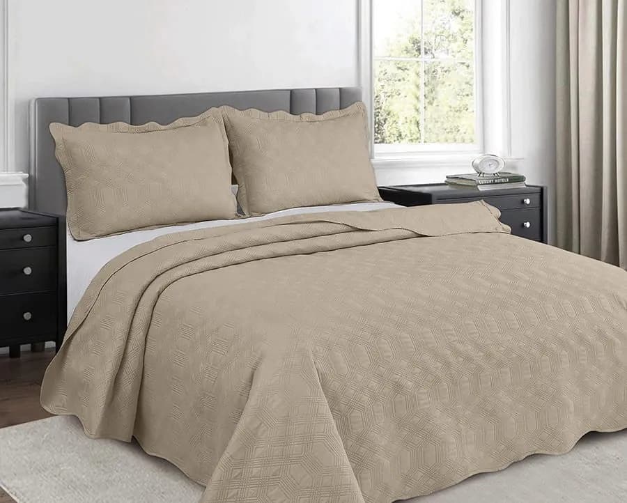 Colcha Duque Casal com 2 Porta Travesseiros – Camesa