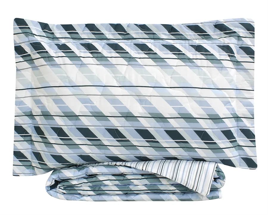Colcha Matelassê Teka Queen com 2 Porta Travesseiros - 150 Fios