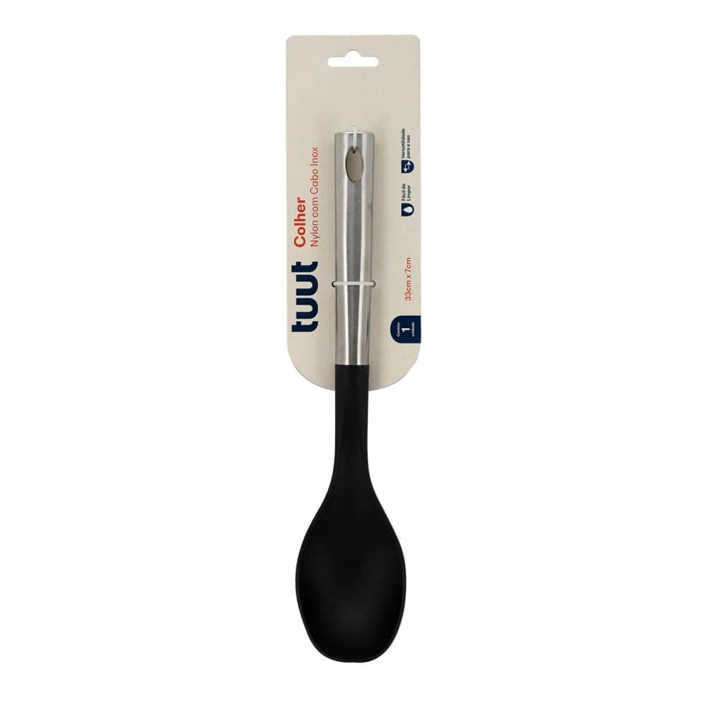 Colher de Nylon e Inox - Tuut