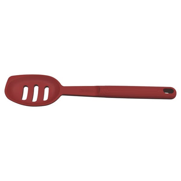 Colher para Servir Vazada Tramontina Softta de Silicone Vermelho