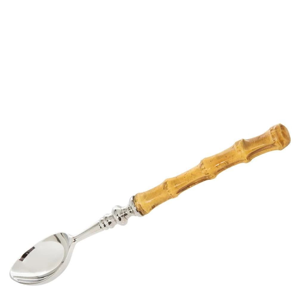 Colher para Sorvete de Aço Inox e Bambu 26cm